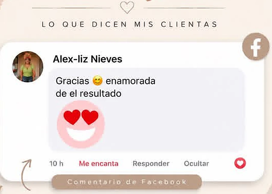 Reseña de Alex-liz Nieves en Facebook